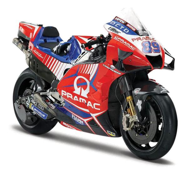 Maisto: Ducati Pramac Racing 2021 Martin - 1:18