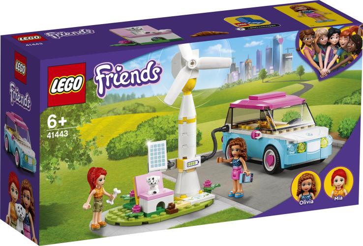 Lego: 41443 - Lego Friends - L'auto Elettrica Di Olivia