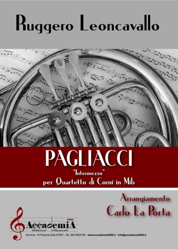 Pagliacci. Intermezzo. Per Quartetto Di Corni In Mib. Partitura
