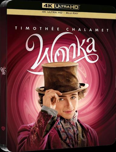 Wonka - Steelbook 1 (4k Ultra Hd + Blu-ray) (regione 2 Pal)