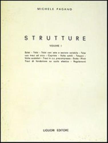 Strutture. Vol. 1
