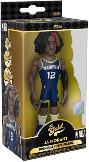 Basketball: Funko Gold - Nba - Grizzlies - Ja Morant (Home Uniform) (5