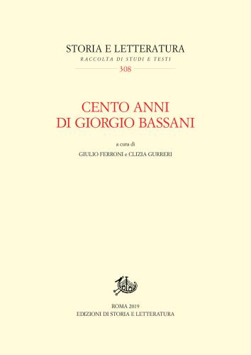 Cento Anni Di Giorgio Bassani