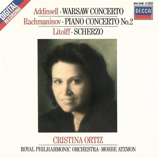 Cristina Ortiz: Plays Addinsell, Rachmaninov, Litollf