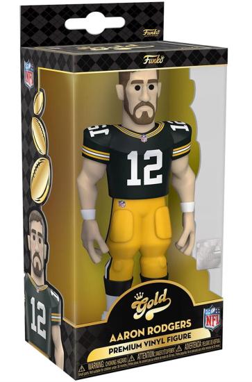 American Football: Funko Gold - Nfl - Packers - Aaron Rodgers (Home Uniform) (5