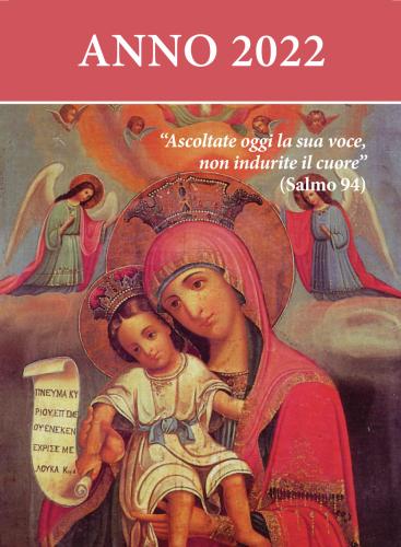Ascoltate Oggi La Sua Voce. Calendario Liturgico 2022. Madonna Col Bambino