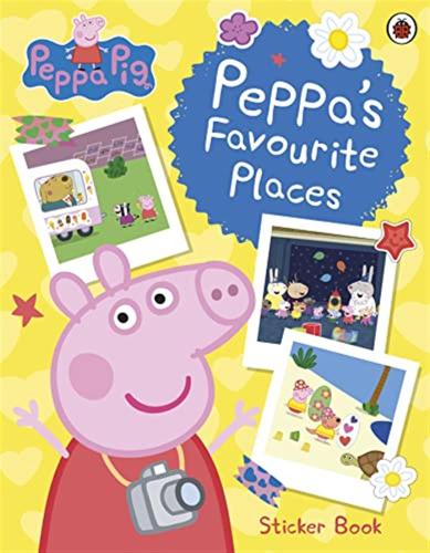 Peppa Pig: Peppas Favourite Places: Sticker Scenes Book