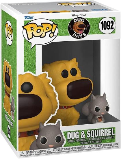 Disney: Funko Pop! - Dug Days - Dug & Squirrel (Vinyl Figure 1092)