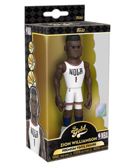 Basketball: Funko Gold - Nba - Grizzlies - Zion Williamson (Home Uniform) (5