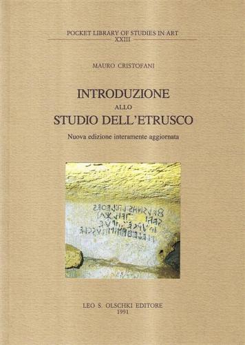 Introduzione Allo Studio Dell'etrusco
