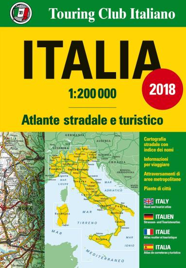 Atlante stradale Italia 1:200.000. Ediz. multilingue