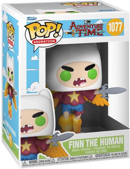 Adventure Time: Funko Pop! Animation - Finn The Human (Vinyl Figure 1077)