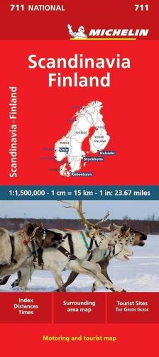 Scandinavia. Finlandia 1:1.500.000