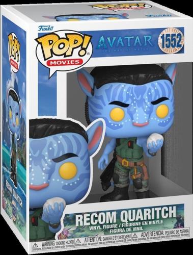 Avatar The Way Of Water: Funko Pop! Movies Icons - Recom Quaritch (vinyl Figure 1552)
