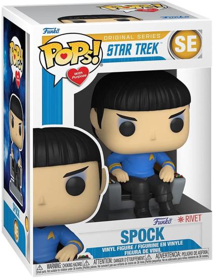Star Trek: Funko Pop! - Pops! With Purpose - Spock (In Chair) (SE)