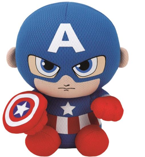 Marvel: Ty - Captain America (Peluche 20 Cm)