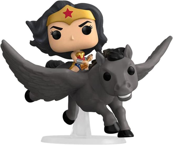 Dc Comics: Funko Pop! Ride Super Deluxe - Wonder Woman 80Th - Wonder Woman On Pegasus