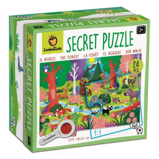 Ludattica: Secret Puzzle 24 Pz Il Bosco