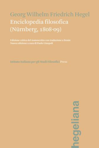 Enciclopedia Filosofica (nrnberg, 1808-09). Ediz. Italiana E Tedesca