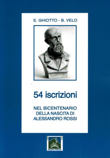 54 iscrizioni nel bicentenario della nascita di Alessandro Rossi