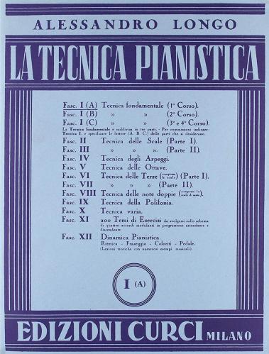 Tecnica Pianistica. Vol. 1-a
