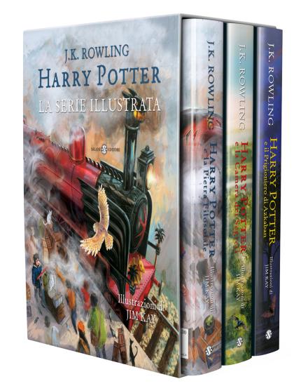Harry Potter: La pietra filosofale-La camera dei segreti-Il prigioniero di Azkaban. Ediz. Cofanetto. Illustrato da Jim Kay