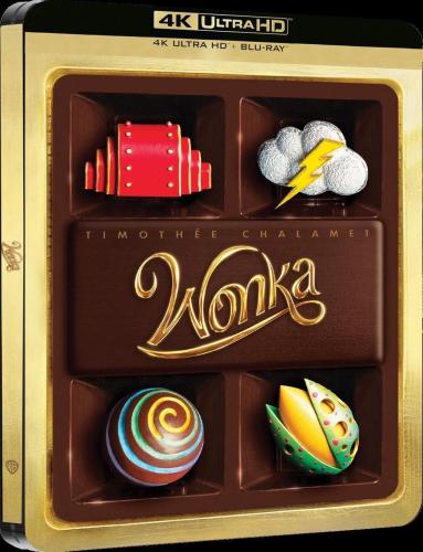 Wonka - Steelbook 2 (4k Ultra Hd + Blu-ray) (regione 2 Pal)