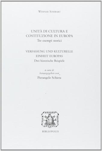 Unit Di Cultura E Costituzione In Europa. Tre Esempi Storici. Ediz. Italiana E Tedesca