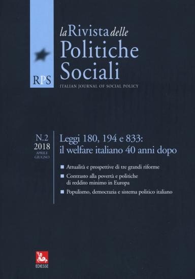 Le rivista delle politiche sociali (2018). Vol. 2
