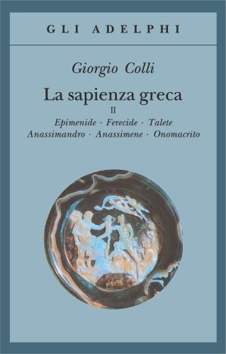 La Sapienza Greca. Vol. 2
