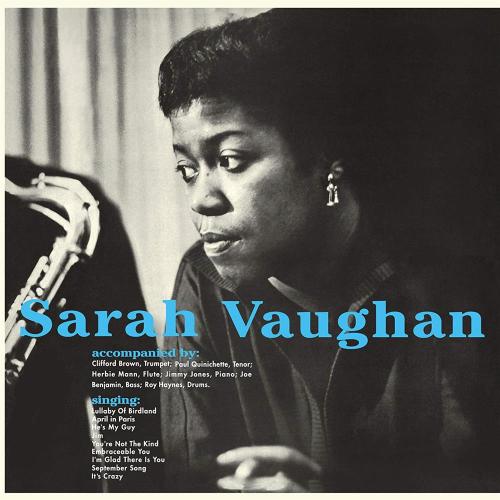 Sarah Vaughan With Clifford Brown (ltd Ed Transparent Blue Vinyl)