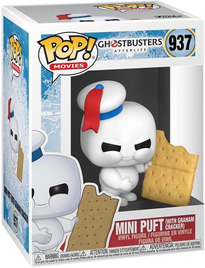 Ghostbusters: Funko Pop! Movies - Afterlife - Mini Puft (With Graham Cracker) (Vinyl Figure 937)