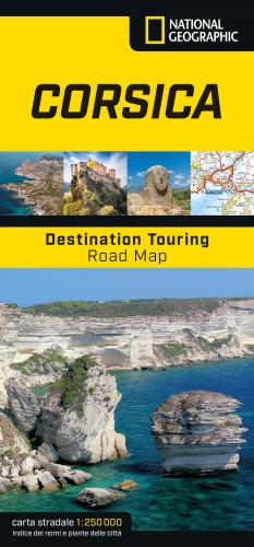 Corsica. Road Map. Destination Touring 1:250.000