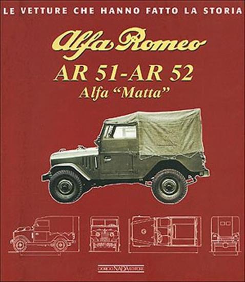 Alfa Romeo AR 51-AR 52. Alfa Matta