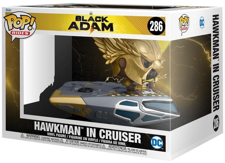 Funko Pop! Movies: Black Adam - Hawkman In Cruiser
