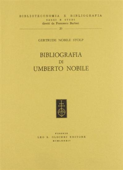 Bibliografia di Umberto Nobile