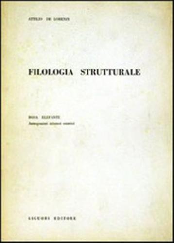 Filologia Strutturale