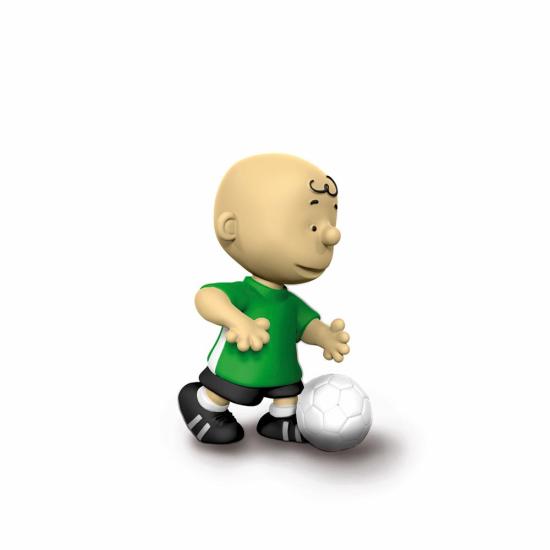 Schleich 2522078 - Charlie Brown Giocatore Di Calcio