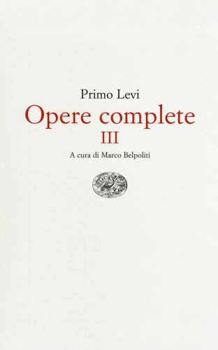 Opere Complete. Vol. 3
