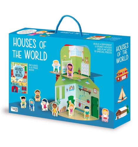 Houses Of The World. Ediz. Illustrata. Con Gadget