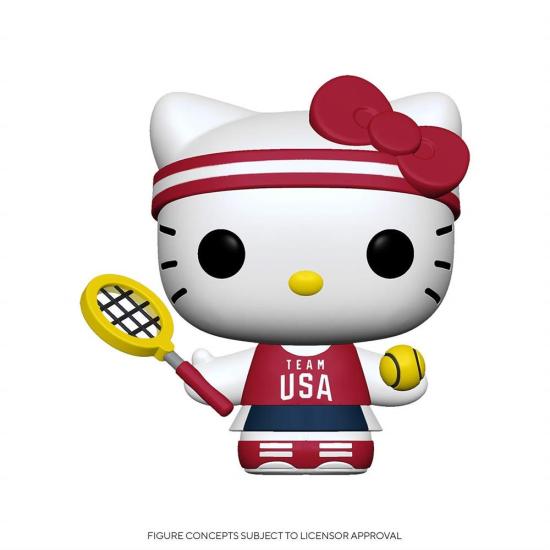 Funko Pop! Sanrio - Hello Kitty Sports Team Usa - Tennisl Hello Kitty
