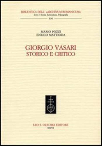 Giorgio Vasari Storico E Critico