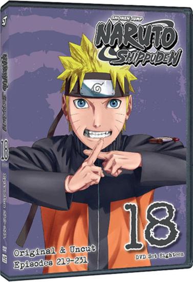Naruto Shippuden Uncut Set 18 [ Edizione in lingua inglese]