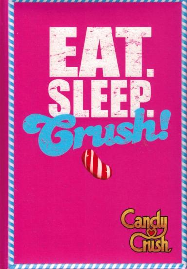 Diario Candy Crush mini rosa - Eat sleep Crush